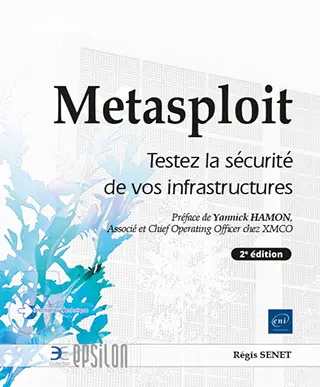 Livre Metasploit Testez la sécurité de vos infrastructures (2e edition)