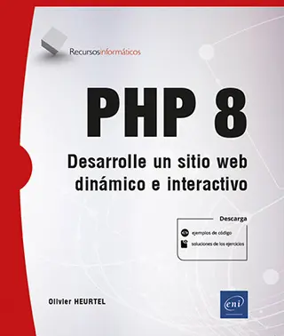 Libro PHP 8 - Desarrolle un sitio web dinámico e interactivo