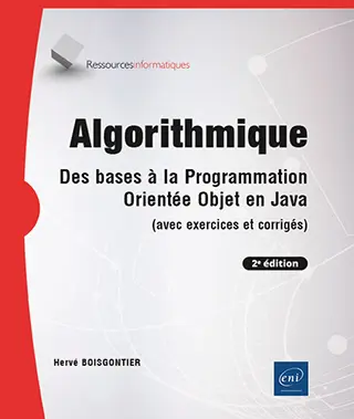 Livre Algorithmique - Des bases à la programmation orientée objet en Java (avec exercices et corrigés) (2e édition)