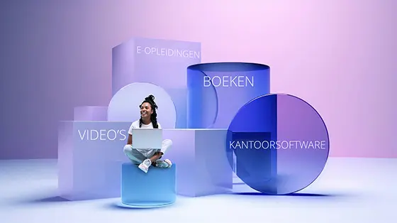 Werknemers leren online dankzij de elearningoplossingen van ENI, waardoor hun digitale en IT-vaardigheden (IT en kantoorautomatisering) worden versterkt.