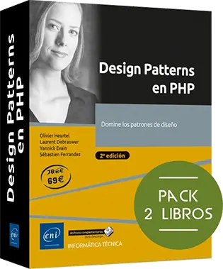 Pack de libros Design Patterns en PHP - Pack de 2 libros: Domine los patrones de diseño (2a edición) Pack de libros Design Patterns en PHP - Pack de 2 libros: Domine los patrones de diseño (2a edición)