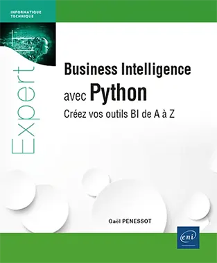 Livre Business Intelligence avec Python - Créez vos outils BI de A à Z