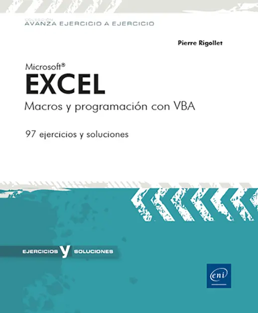Libro Excel<br />
Macros y programación con VBA